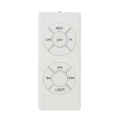 Plafondventilator Aria zwart 122 cm stil