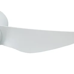 Plafondventilator Aulo, wit, DC, stil, Ø 123 cm