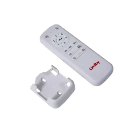 Plafondventilator Aulo, wit, DC, stil, Ø 123 cm