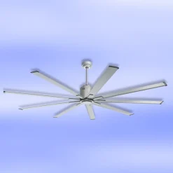 Plafondventilator Big Smooth Eco titaanzilver