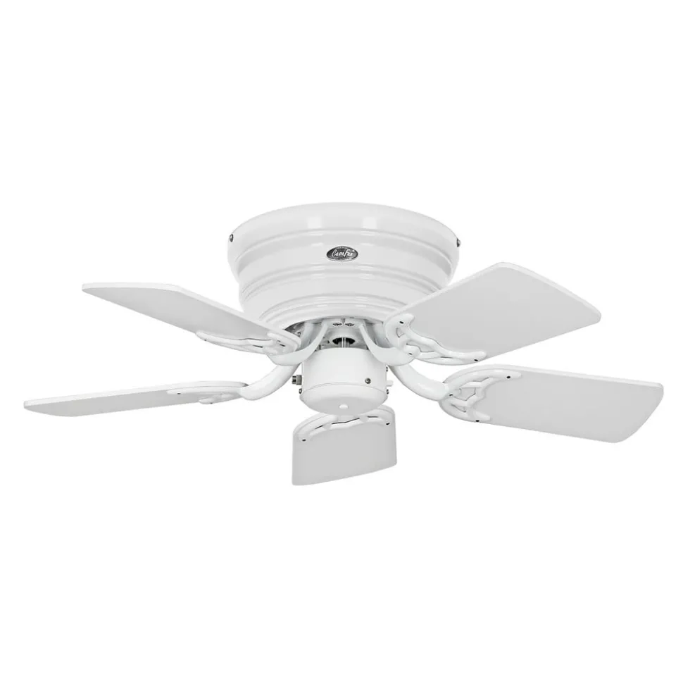 Plafondventilator Classic Flat III wit Ø 75 cm