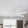 Plafondventilator Cocos L met LED lamp, DC, wit