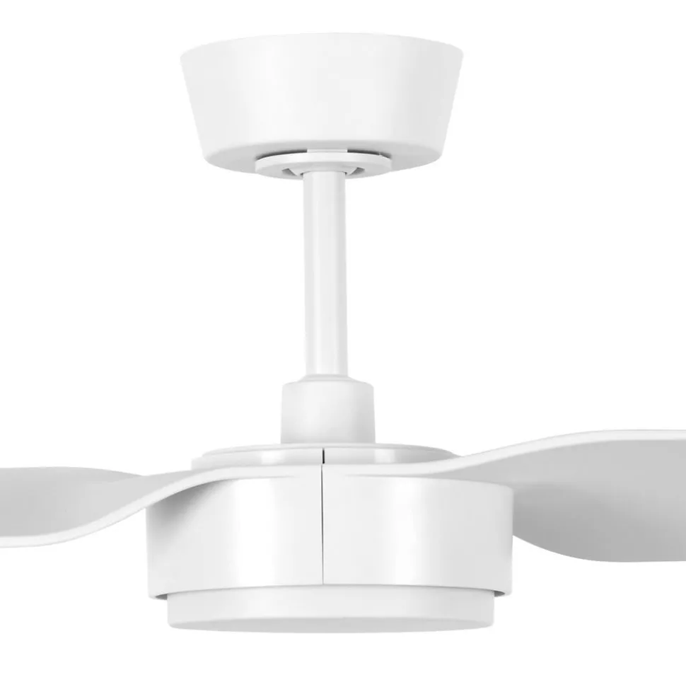 Plafondventilator Condor wit DC stil Ø 137 cm afstandsbediening