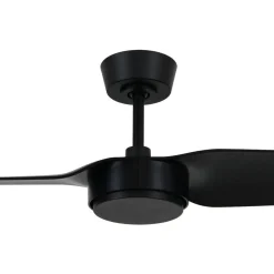 Plafondventilator Condor zwart DC stil Ø 137 cm