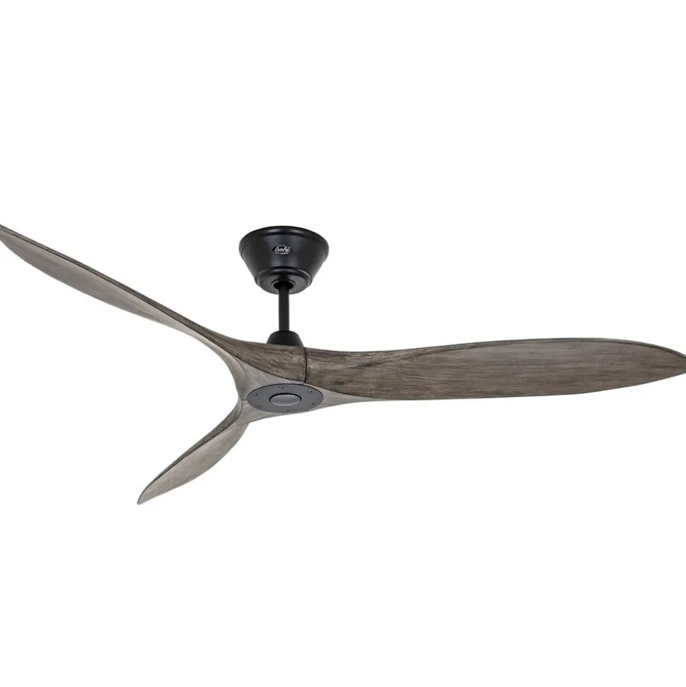 Plafondventilator Eco Airscrew 152 cm zwart