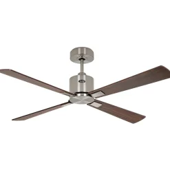 Plafondventilator Eco Concept 132cm chroom/hout