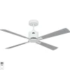 Plafondventilator Eco Concept 132cm wit/wit-grijs