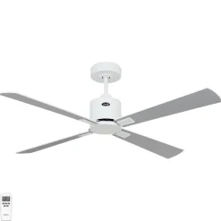 Plafondventilator Eco Concept 132cm wit/wit-grijs