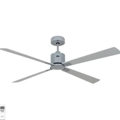 Plafondventilator Eco Concept152cm grijs/wit-grijs
