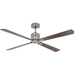 Plafondventilator Eco Concept 152cm chroom/hout