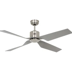 Plafondventilator Eco Dynamix II, chroom/zilver