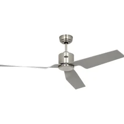 Plafondventilator Eco Dynamix II, chroom/zilver