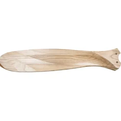 Plafondventilator Eco Genuino 122chroom/hout licht