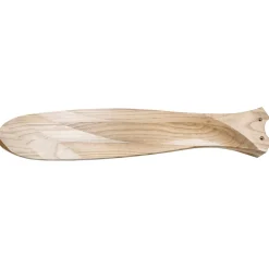 Plafondventilator Eco Genuino 122 zwart/hout licht