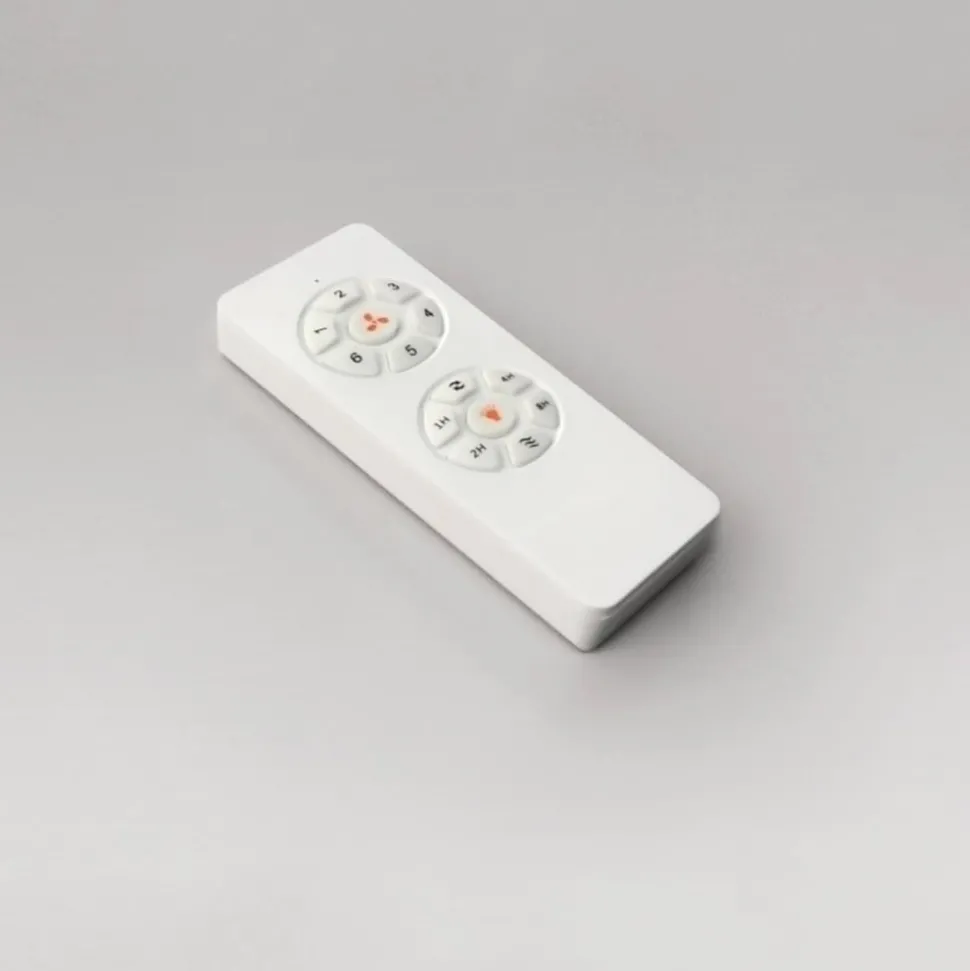 Plafondventilator Enzo met LED dimbaar, CCT, wit