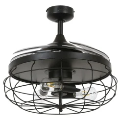 Plafondventilator Fanaway Industri zwart geruisloos