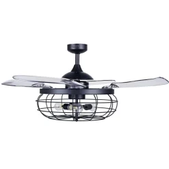 Plafondventilator Fanaway Industri zwart geruisloos