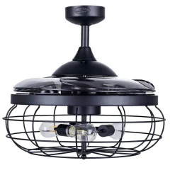 Plafondventilator Fanaway Industri zwart geruisloos