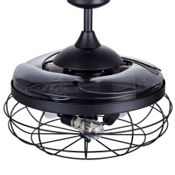 Plafondventilator Fanaway Industri zwart geruisloos