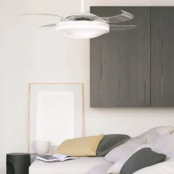 Plafondventilator Fanaway Evo 1 wit 121 cm stil