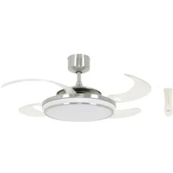 Plafondventilator Fanaway Evo 1 chroom mat stil