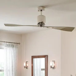 Plafondventilator Ferron, bladen nikkel