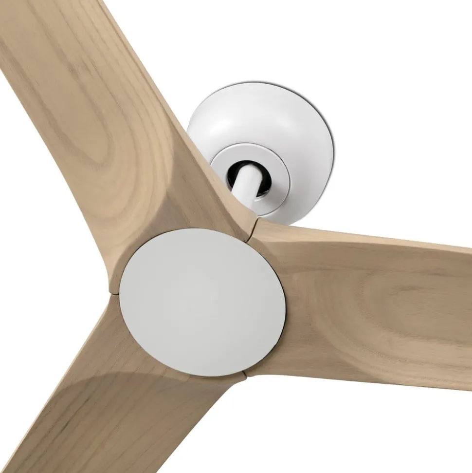 Plafondventilator Heywood S, DC, wit/hout licht