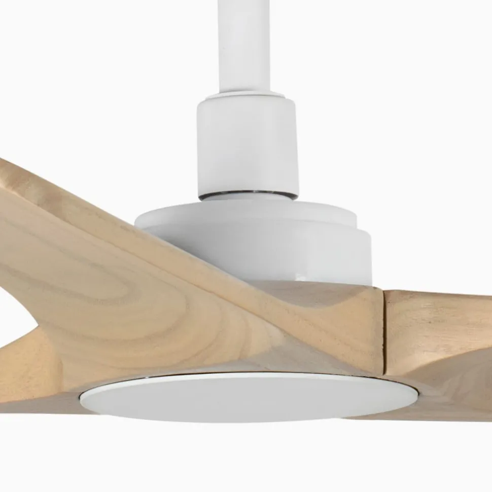 Plafondventilator Heywood S, DC, wit/hout licht