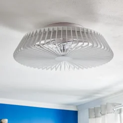 Plafondventilator Himalaya LED, app, afstandsbediening, wit