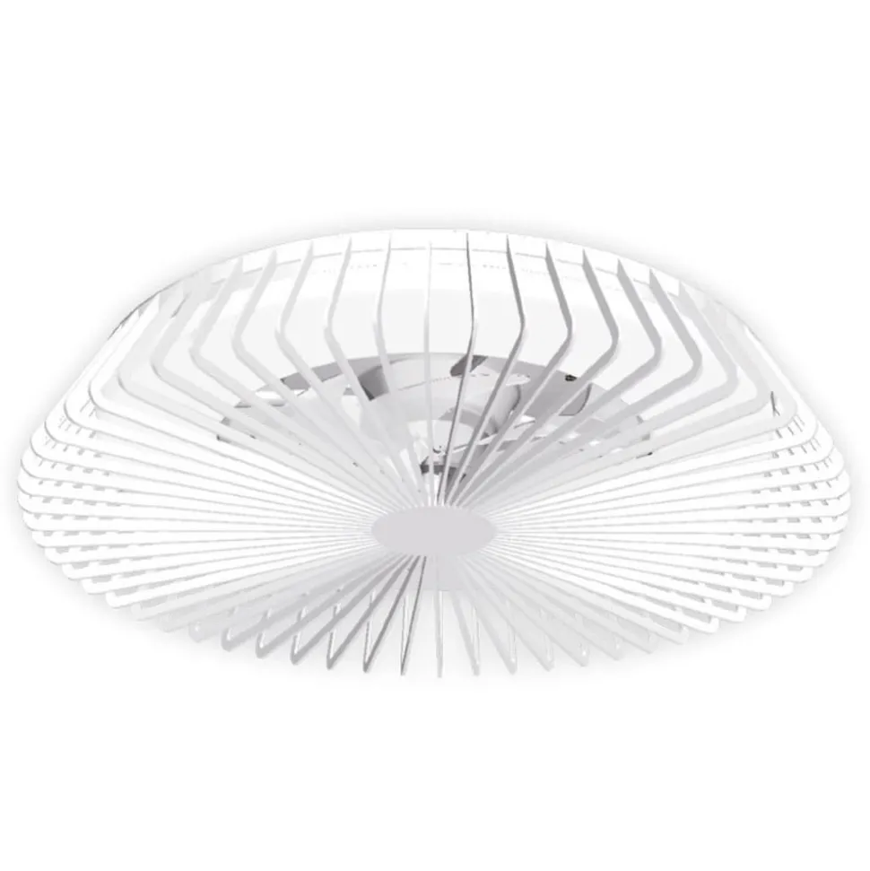 Plafondventilator Himalaya LED, app, afstandsbediening, wit