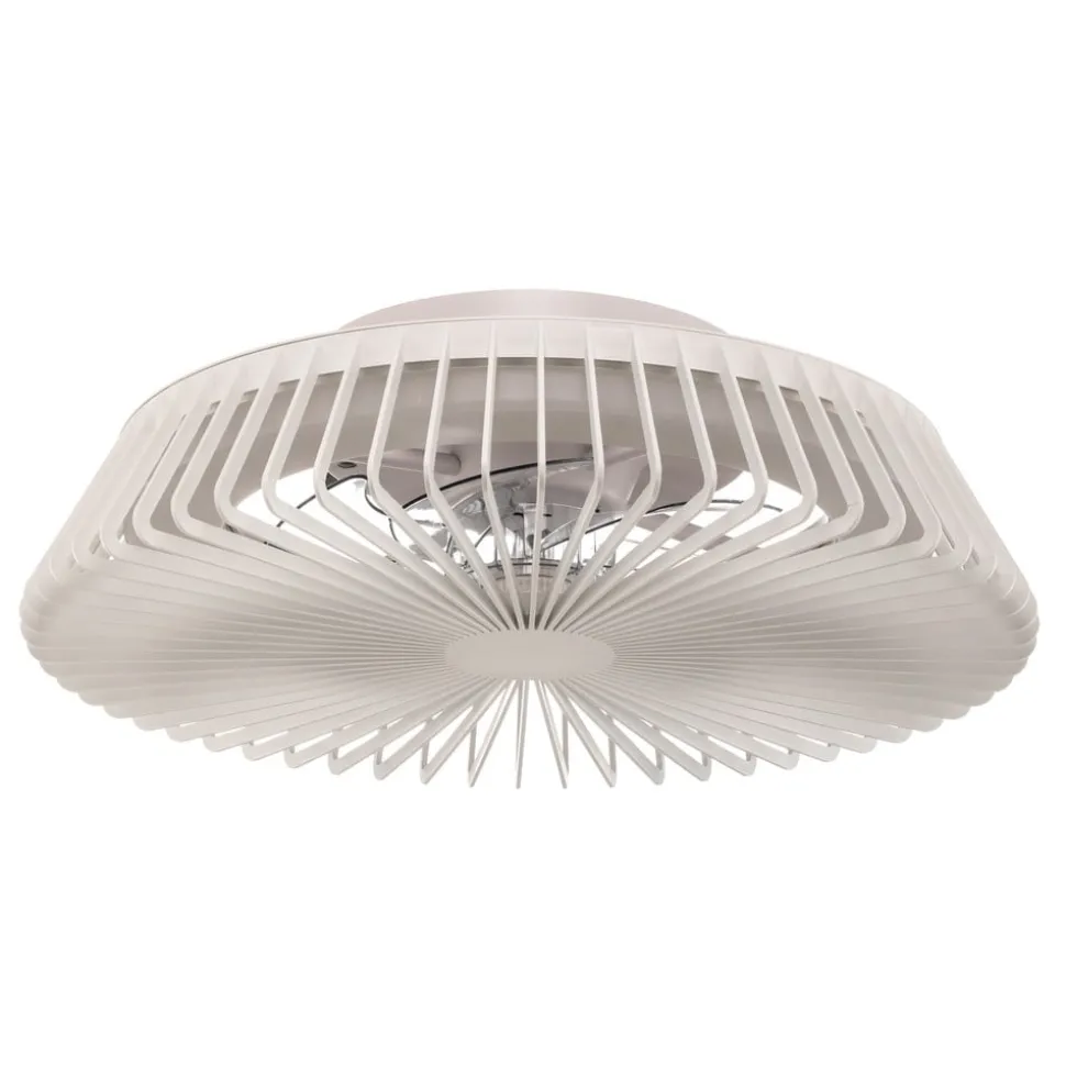 Plafondventilator Himalaya LED, app, afstandsbediening, wit