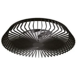 Plafondventilator Himalaya LED app, afstandsbediening, zwart