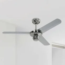 Plafondventilator Industrial chroom stil 122 cm