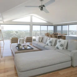 Plafondventilator Industrial chroom stil 122 cm