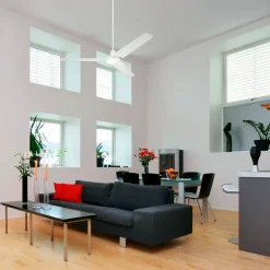 Plafondventilator Industrial wit stil Ø 142 cm