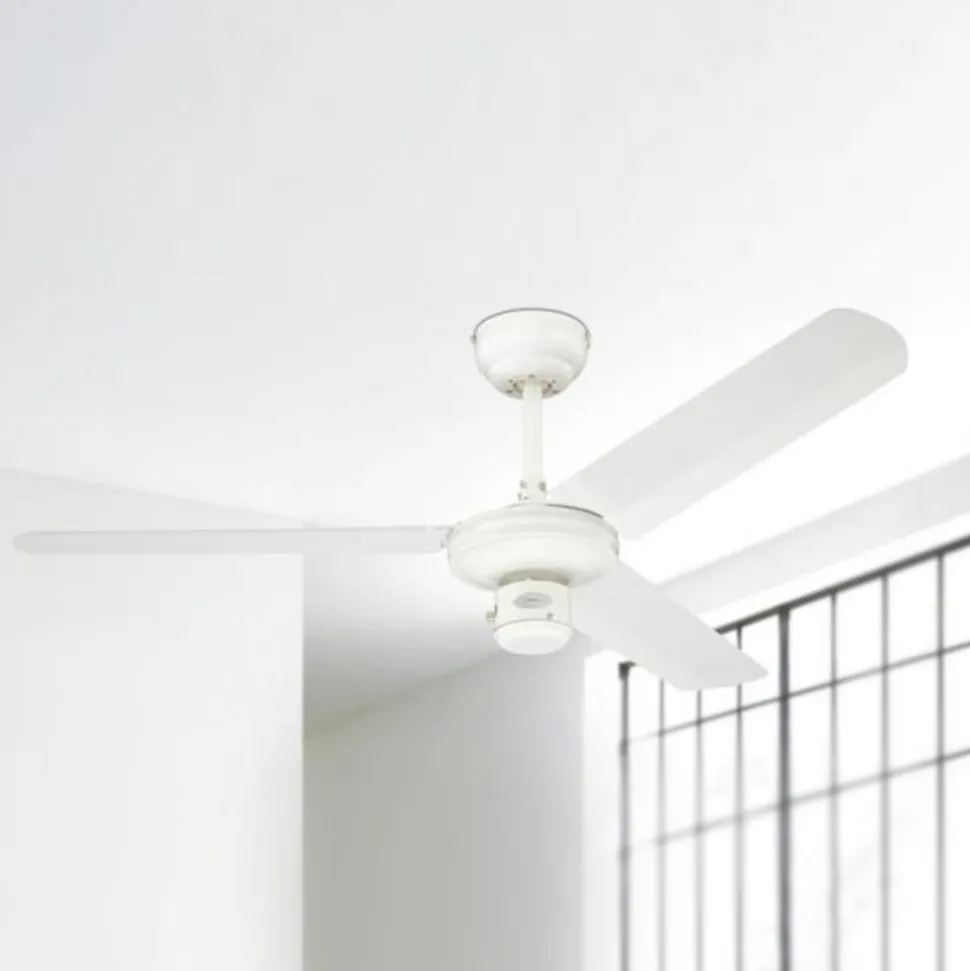 Plafondventilator Industrial wit stil Ø 122 cm