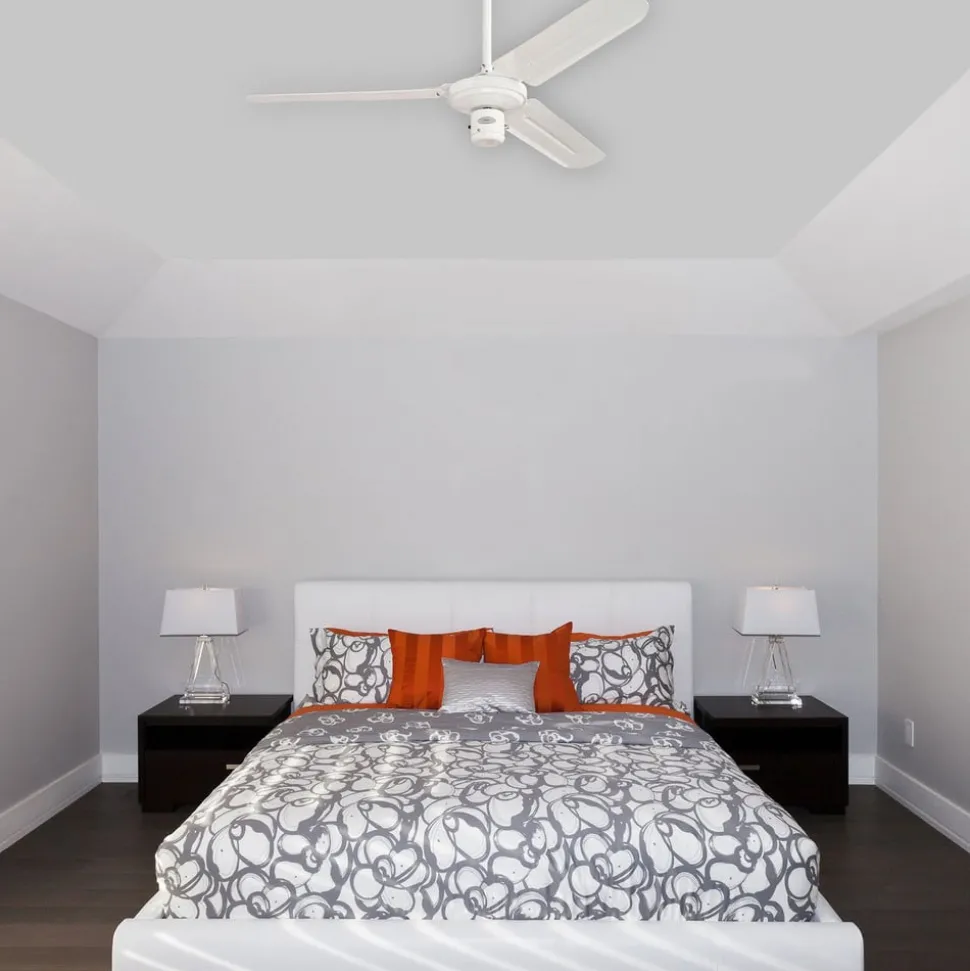 Plafondventilator Industrial wit stil Ø 122 cm