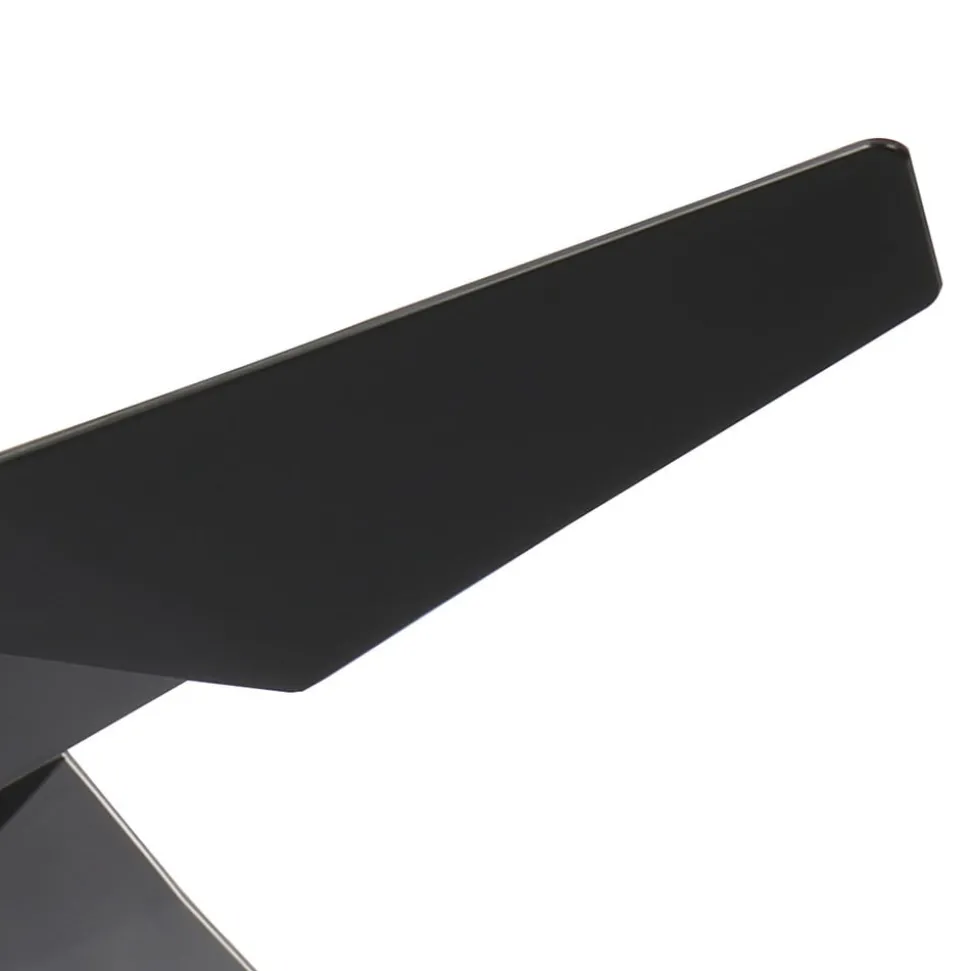 Plafondventilator Jade, zwart, stil, Ø 152 cm, 60 W