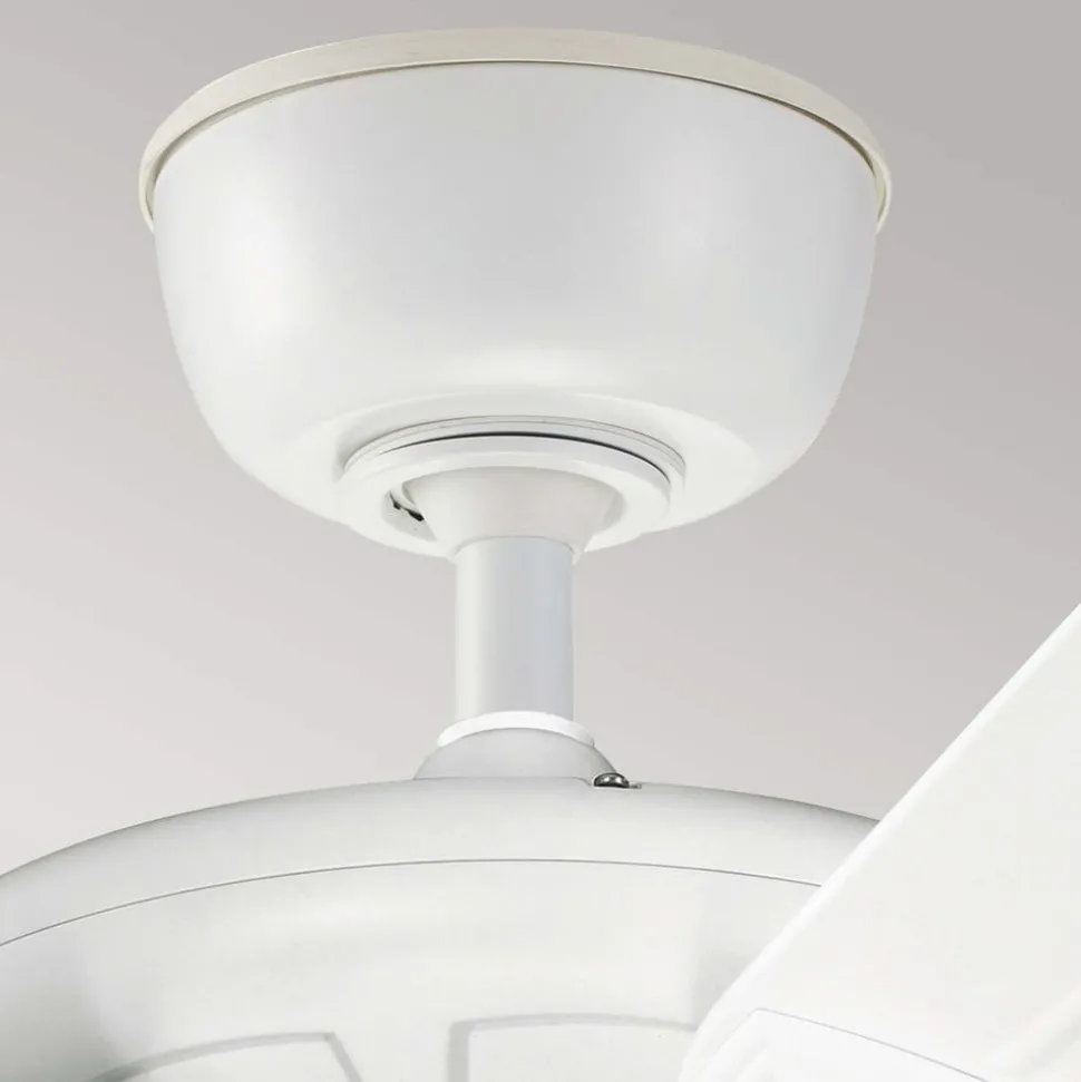 Plafondventilator Kevlar 42 IP44, wit, Ø 107 cm