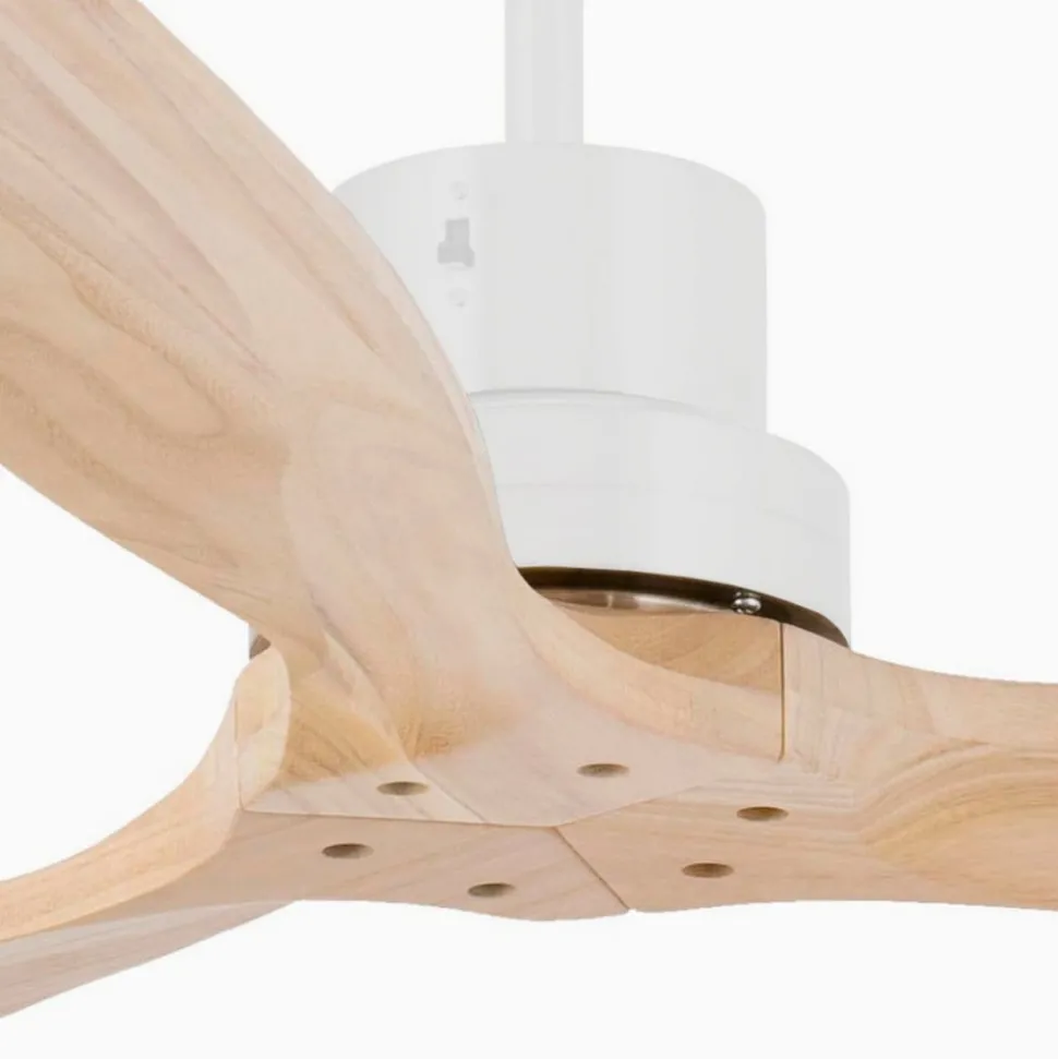 Plafondventilator Lantau L DC 3 bladen dennenhout