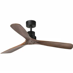 Plafondventilator Lantau, remote, walnoot/zwart