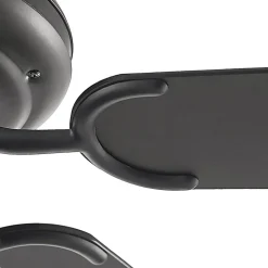 Plafondventilator Lucande met verlichting Shamoian, stil, Ø 130 cm