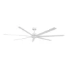 Plafondventilator met licht Atlanta wit DC geruisloos