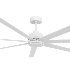 Plafondventilator met licht Atlanta wit DC geruisloos