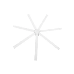 Plafondventilator met licht Atlanta wit DC geruisloos