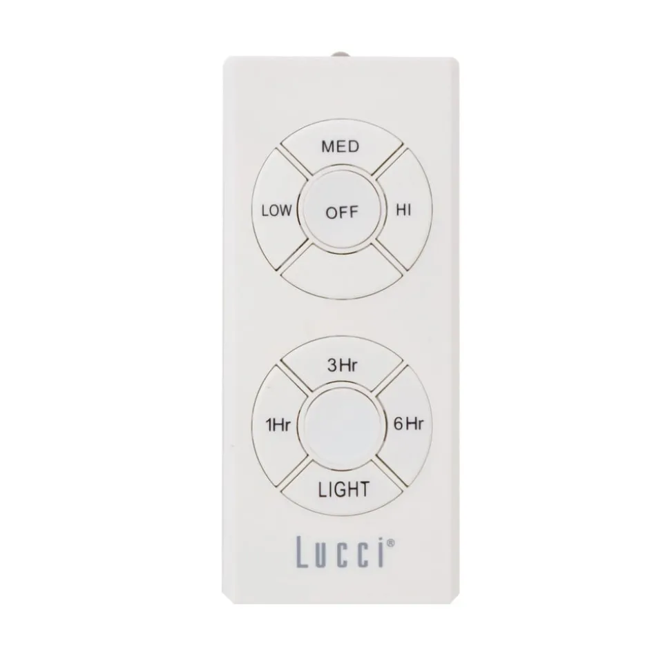 Plafondventilator met licht Megara zwart 122cm geruisloos