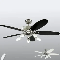 Plafondventilator met verlichting Arius van Westinghouse, afstandsbediening