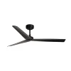 Plafondventilator Milos, DC, mat zwart