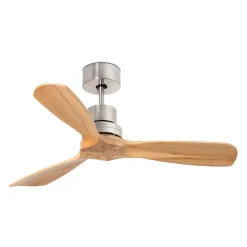 Plafondventilator Mini Lantau met dennenhout