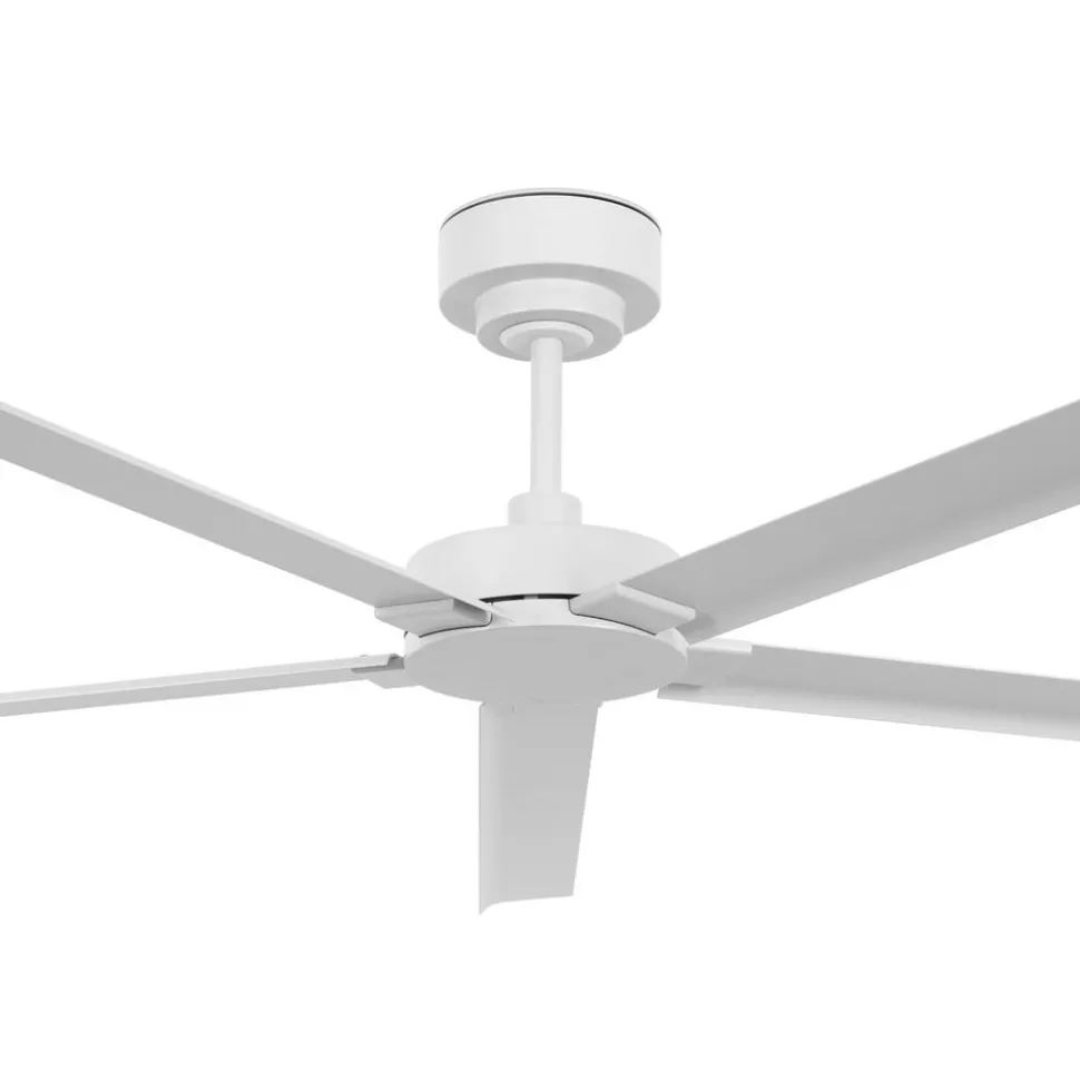 Plafondventilator Monza wit DC stil Ø 152 cm IP55